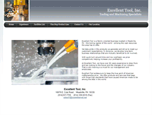 Tablet Screenshot of excellenttool.net